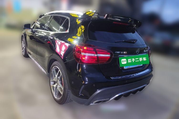 Used Mercedes-Benz GLA AMG 2017 Facelifted AMG GLA 45 4MATIC Rear Left 45 Deg