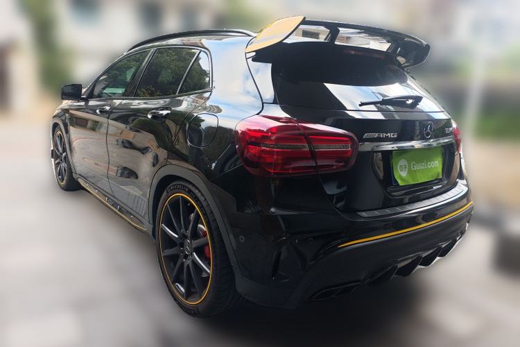 Used Mercedes-Benz GLA AMG 2017 AMG GLA 45 4MATIC Night Thunder Limited Edition Rear Left 45 Deg