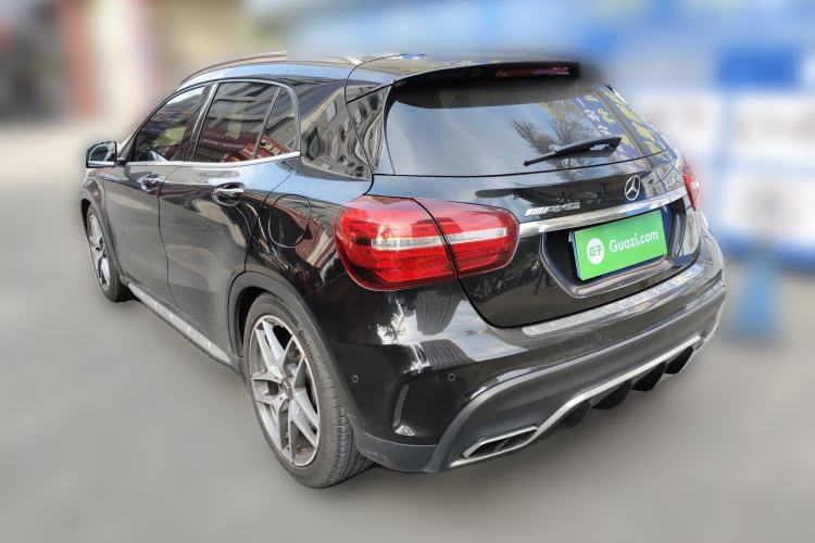 Used Mercedes-Benz GLA AMG 2017 Facelifted AMG GLA 45 4MATIC Rear Left 45 Deg