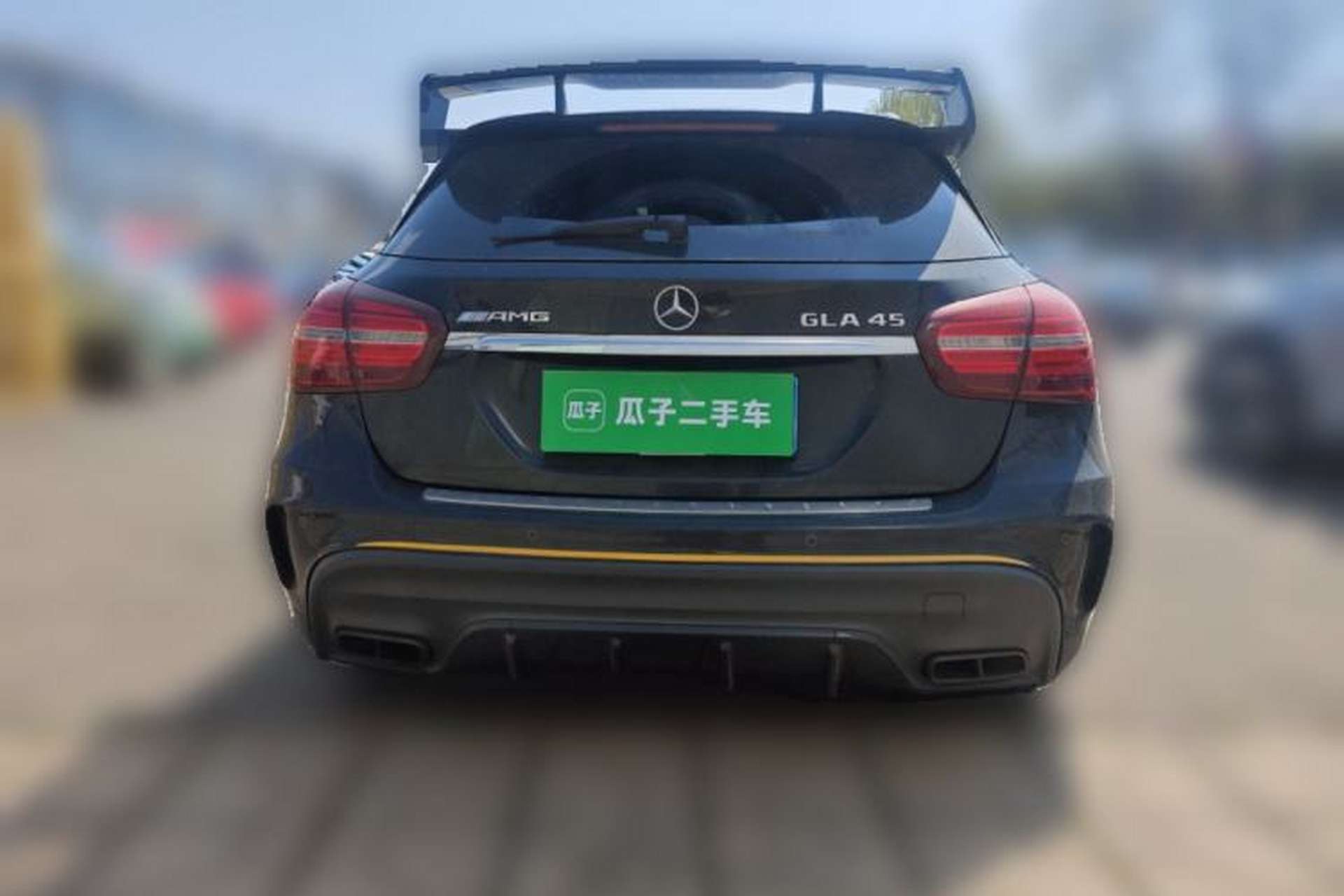 Used Mercedes-Benz GLA AMG 2017 AMG GLA 45 4MATIC Night Thunder Limited Edition Rear