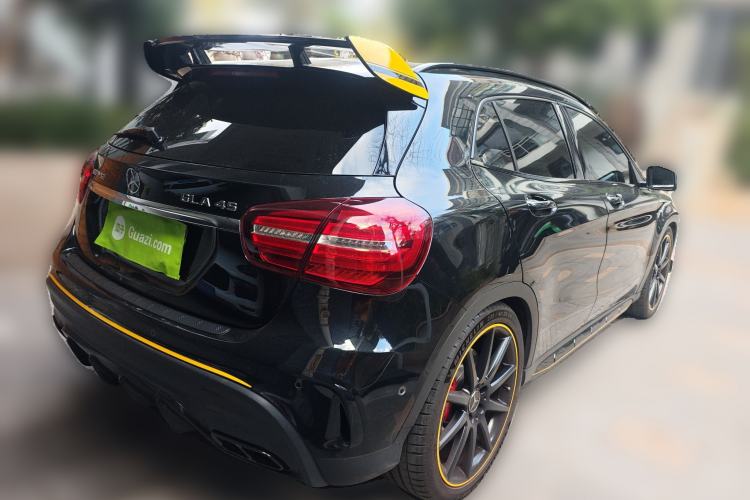 Used Mercedes-Benz GLA AMG 2017 AMG GLA 45 4MATIC Night Thunder Limited Edition Rear Right 45 Deg