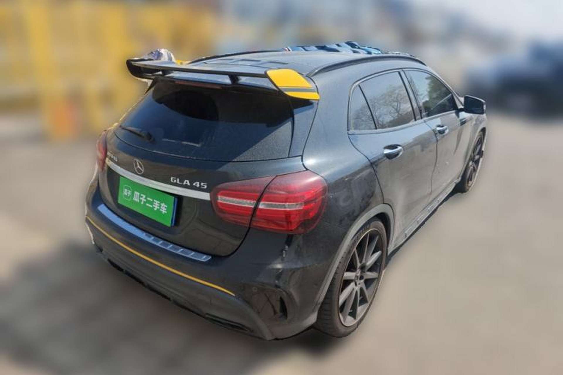 Used Mercedes-Benz GLA AMG 2017 AMG GLA 45 4MATIC Night Thunder Limited Edition Rear Right 45 Deg