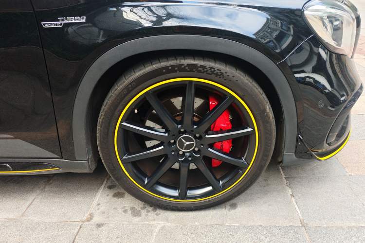 Used Mercedes-Benz GLA AMG 2017 AMG GLA 45 4MATIC Night Thunder Limited Edition Right Front Wheel Hub