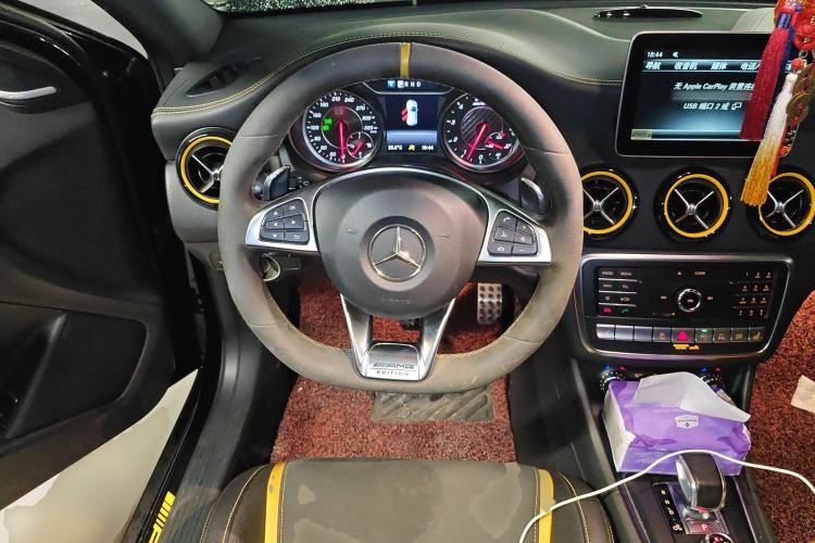 Used Mercedes-Benz GLA AMG 2017 AMG GLA 45 4MATIC Night Thunder Limited Edition Steering Wheel
