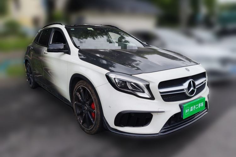 Used Mercedes-Benz GLA AMG 2017 Facelifted AMG GLA 45 4MATIC Front Right 45 Deg