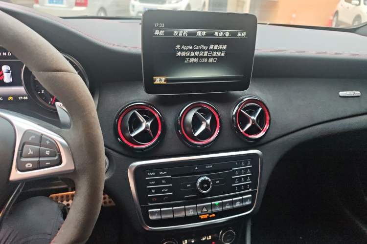 Used Mercedes-Benz GLA AMG 2017 Facelifted AMG GLA 45 4MATIC Audio And AC Panel