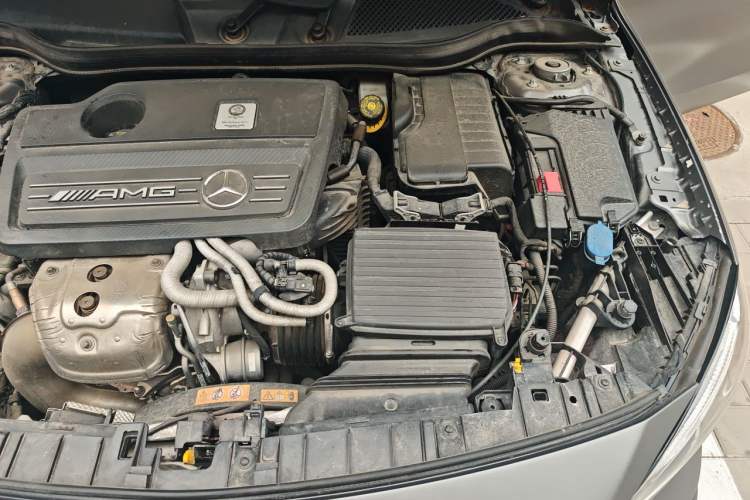 Used Mercedes-Benz GLA AMG 2017 Facelifted AMG GLA 45 4MATIC Engine Bay Left