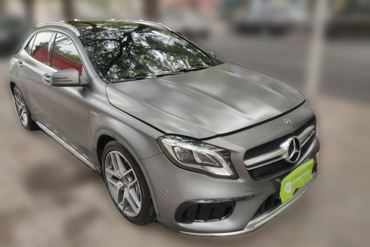 Used Mercedes-Benz GLA AMG 2017 Facelifted AMG GLA 45 4MATIC Front Right 45 Deg