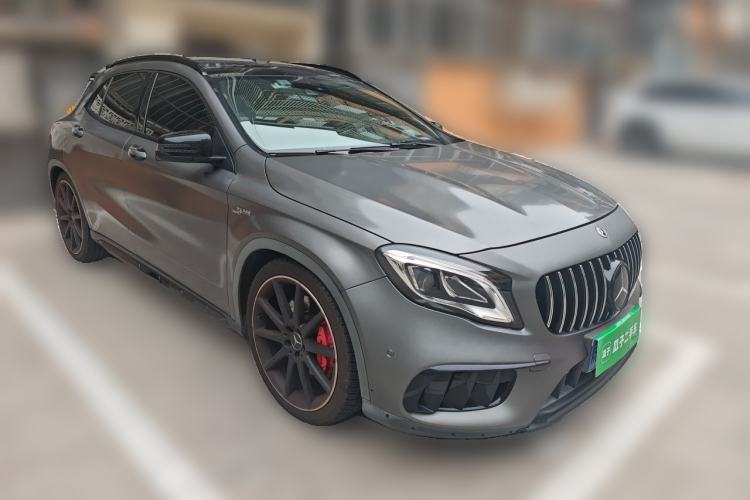 Used Mercedes-Benz GLA AMG 2017 Facelifted AMG GLA 45 4MATIC Front Right 45 Deg