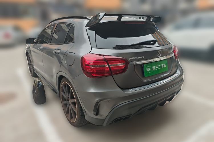 Used Mercedes-Benz GLA AMG 2017 Facelifted AMG GLA 45 4MATIC Rear Left 45 Deg