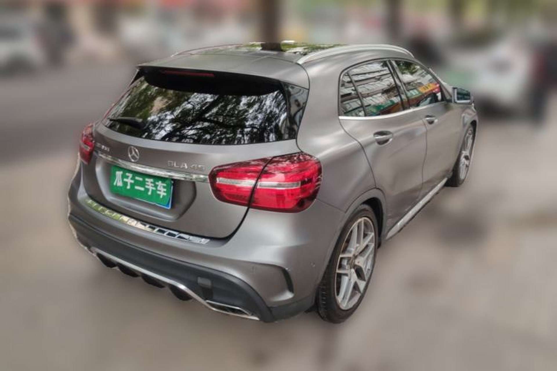 Used Mercedes-Benz GLA AMG 2017 Facelifted AMG GLA 45 4MATIC Rear Right 45 Deg