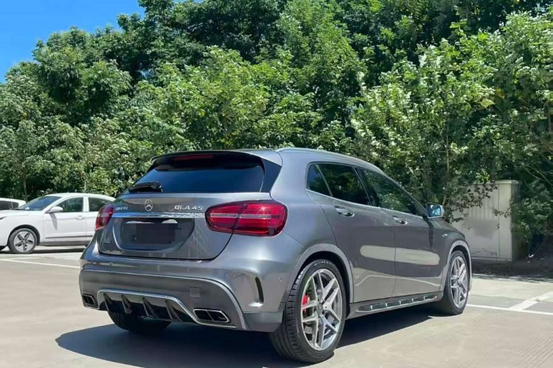 Used Mercedes-Benz GLA AMG 2017 Facelifted AMG GLA 45 4MATIC Rear Right 45 Deg
