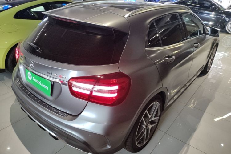 Used Mercedes-Benz GLA AMG 2017 Facelifted AMG GLA 45 4MATIC Rear Right 45 Deg