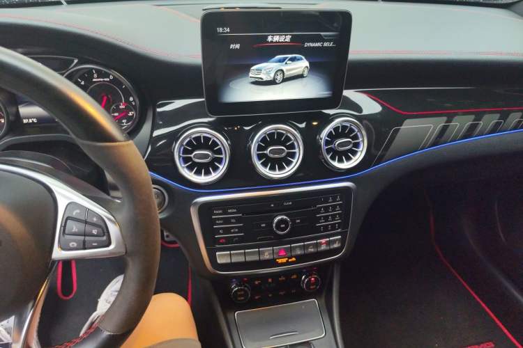 Used Mercedes-Benz GLA AMG 2017 Facelifted AMG GLA 45 4MATIC Audio And AC Panel