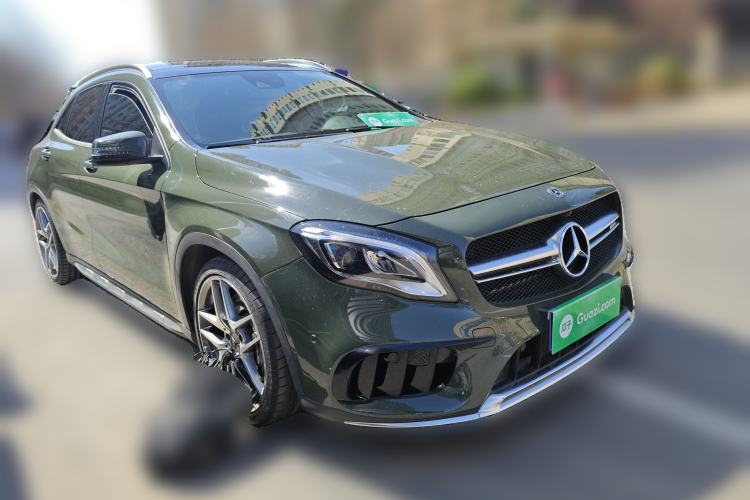 Used Mercedes-Benz GLA AMG 2017 Facelifted AMG GLA 45 4MATIC Front Right 45 Deg