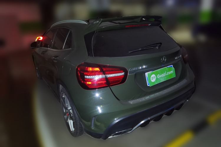 Used Mercedes-Benz GLA AMG 2017 Facelifted AMG GLA 45 4MATIC Rear Left 45 Deg