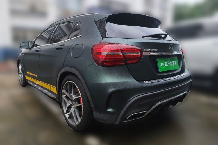 Used Mercedes-Benz GLA AMG 2017 Facelifted AMG GLA 45 4MATIC Rear Left 45 Deg