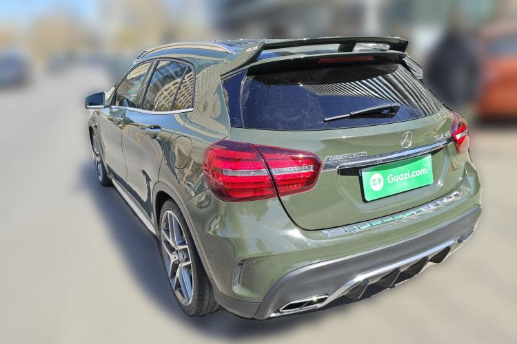Used Mercedes-Benz GLA AMG 2017 Facelifted AMG GLA 45 4MATIC Rear Left 45 Deg
