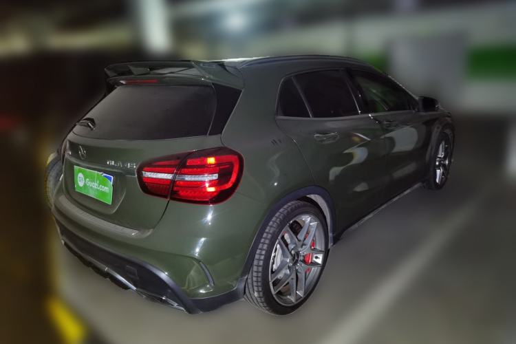 Used Mercedes-Benz GLA AMG 2017 Facelifted AMG GLA 45 4MATIC Rear Right 45 Deg