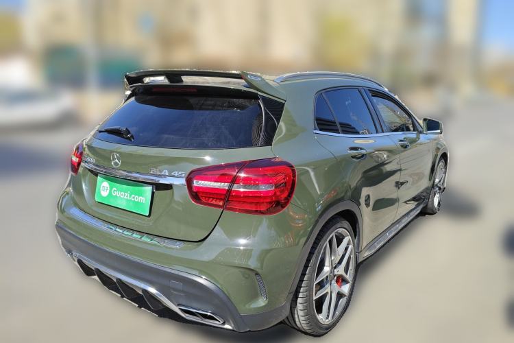 Used Mercedes-Benz GLA AMG 2017 Facelifted AMG GLA 45 4MATIC Rear Right 45 Deg