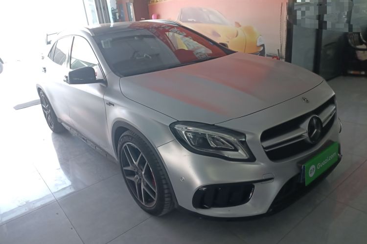 Used Mercedes-Benz GLA AMG 2017 Facelifted AMG GLA 45 4MATIC Front Right 45 Deg