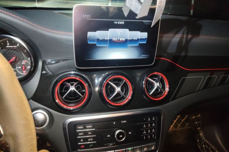 Used Mercedes-Benz GLA AMG 2017 Facelifted AMG GLA 45 4MATIC Audio And AC Panel
