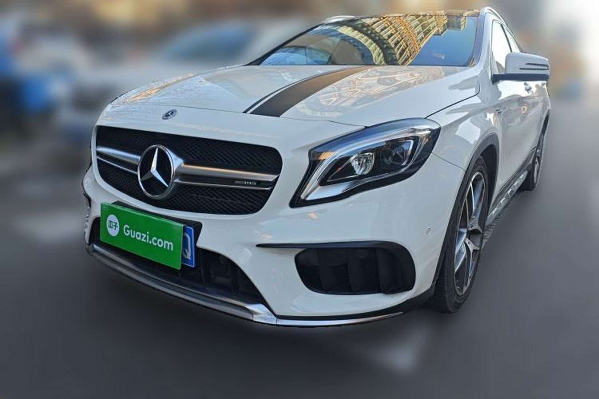 Used Mercedes-Benz GLA AMG 2017 Facelifted AMG GLA 45 4MATIC Front Left 45 Deg