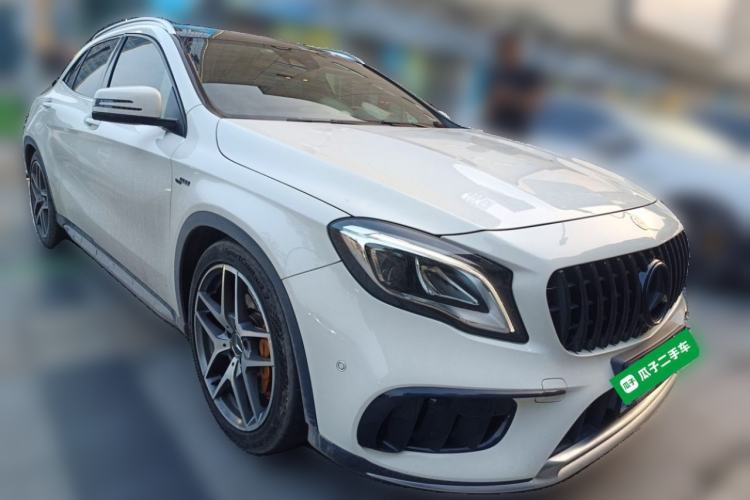 Used Mercedes-Benz GLA AMG 2017 Facelifted AMG GLA 45 4MATIC Front Right 45 Deg