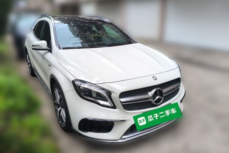 Used Mercedes-Benz GLA AMG 2017 Facelifted AMG GLA 45 4MATIC Front Right 45 Deg