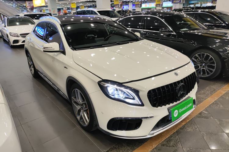 Used Mercedes-Benz GLA AMG 2017 Facelifted AMG GLA 45 4MATIC Front Right 45 Deg