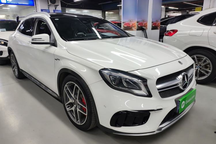 Used Mercedes-Benz GLA AMG 2017 Facelifted AMG GLA 45 4MATIC Front Right 45 Deg