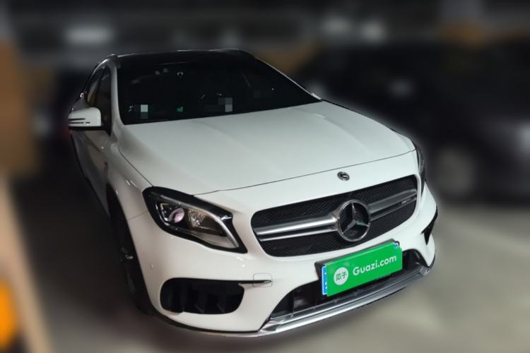 Used Mercedes-Benz GLA AMG 2017 Facelifted AMG GLA 45 4MATIC Front Right 45 Deg