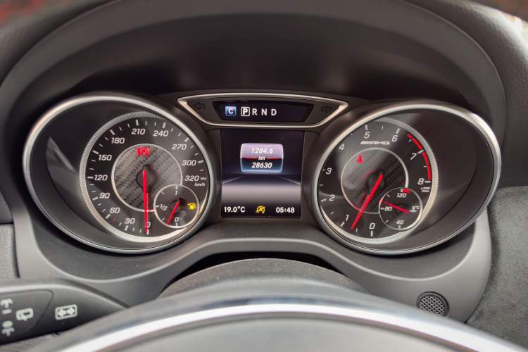 Used Mercedes-Benz GLA AMG 2017 Facelifted AMG GLA 45 4MATIC Odometer Close Up