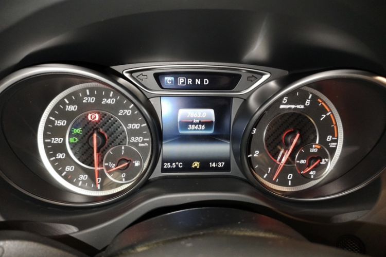 Used Mercedes-Benz GLA AMG 2017 Facelifted AMG GLA 45 4MATIC Odometer Close Up