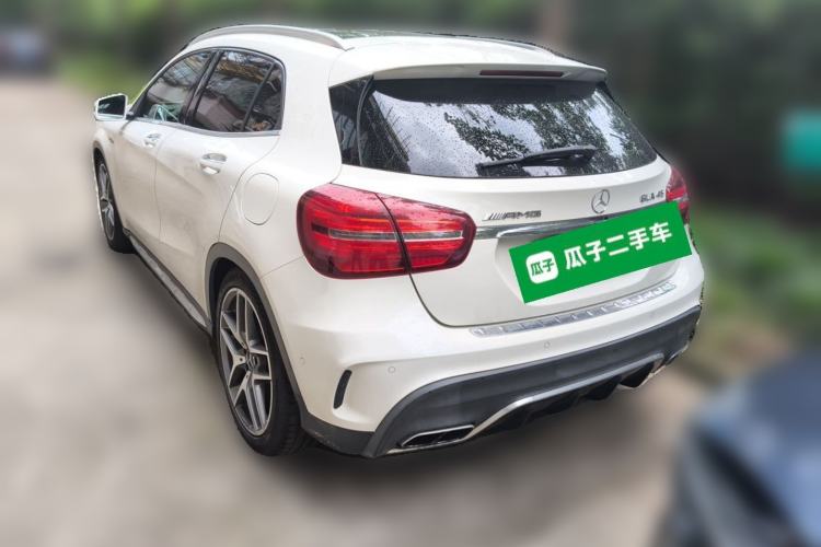 Used Mercedes-Benz GLA AMG 2017 Facelifted AMG GLA 45 4MATIC Rear Left 45 Deg