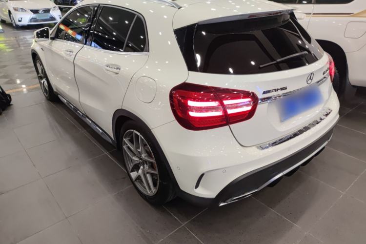 Used Mercedes-Benz GLA AMG 2017 Facelifted AMG GLA 45 4MATIC Rear Left 45 Deg