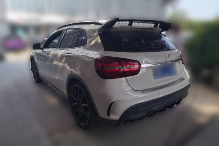 Used Mercedes-Benz GLA AMG 2017 Facelifted AMG GLA 45 4MATIC Rear Left 45 Deg