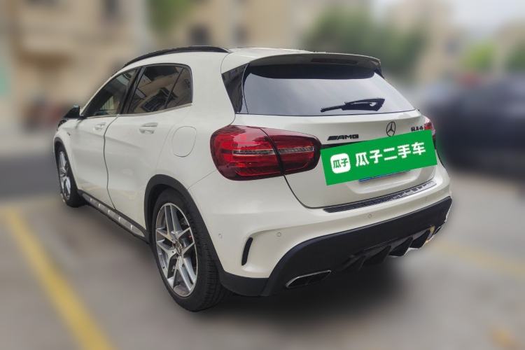 Used Mercedes-Benz GLA AMG 2017 Facelifted AMG GLA 45 4MATIC Rear Left 45 Deg
