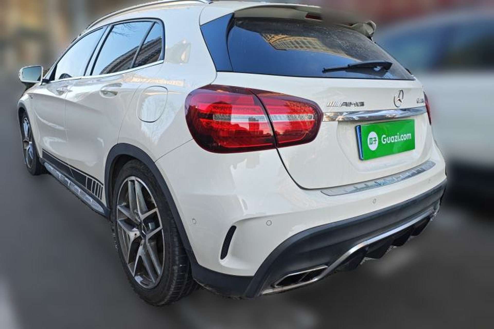 Used Mercedes-Benz GLA AMG 2017 Facelifted AMG GLA 45 4MATIC Rear Left 45 Deg