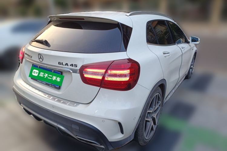 Used Mercedes-Benz GLA AMG 2017 Facelifted AMG GLA 45 4MATIC Rear Right 45 Deg