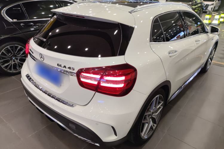 Used Mercedes-Benz GLA AMG 2017 Facelifted AMG GLA 45 4MATIC Rear Right 45 Deg