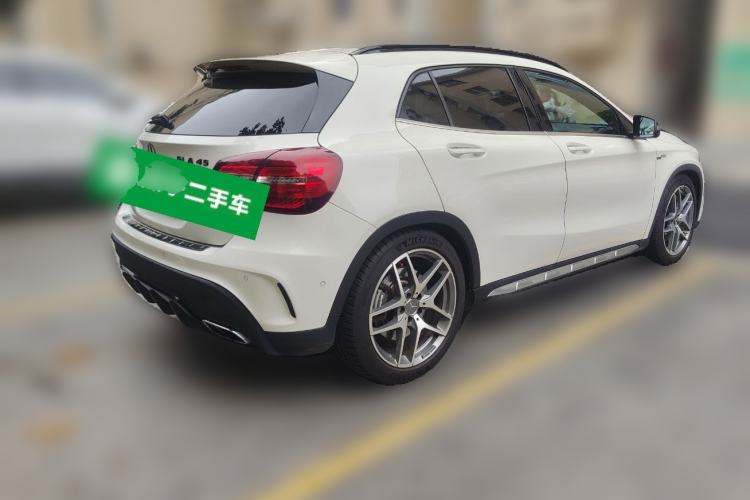 Used Mercedes-Benz GLA AMG 2017 Facelifted AMG GLA 45 4MATIC Rear Right 45 Deg