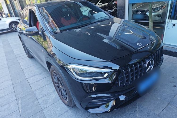 Used Mercedes-Benz GLA AMG 2021 AMG GLA 35 4MATIC Front Right 45 Deg