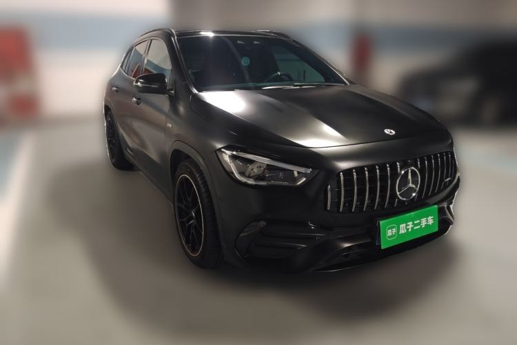 Used Mercedes-Benz GLA AMG 2021 AMG GLA 35 4MATIC Front Right 45 Deg