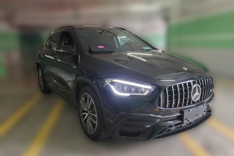 Used Mercedes-Benz GLA AMG 2021 AMG GLA 35 4MATIC Front Right 45 Deg