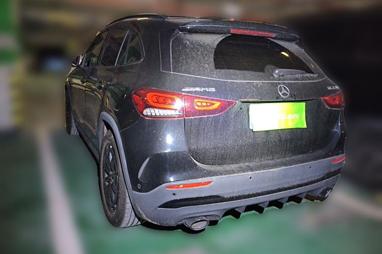 Used Mercedes-Benz GLA AMG 2021 AMG GLA 35 4MATIC Rear Left 45 Deg