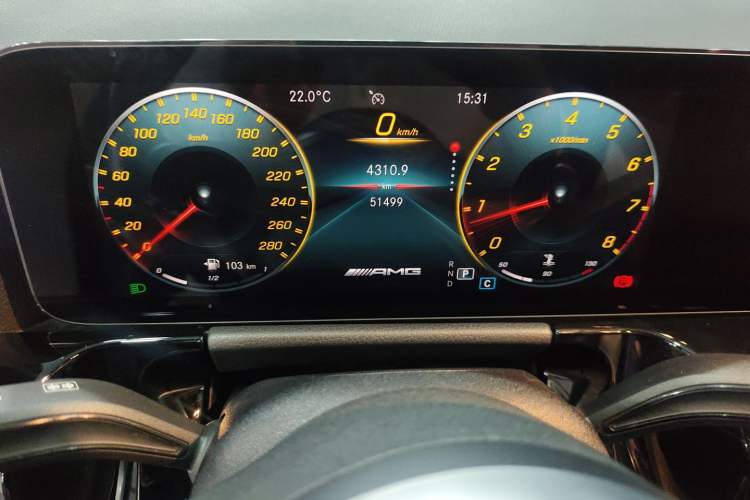 Used Mercedes-Benz GLA AMG 2021 AMG GLA 35 4MATIC Instrument Cluster