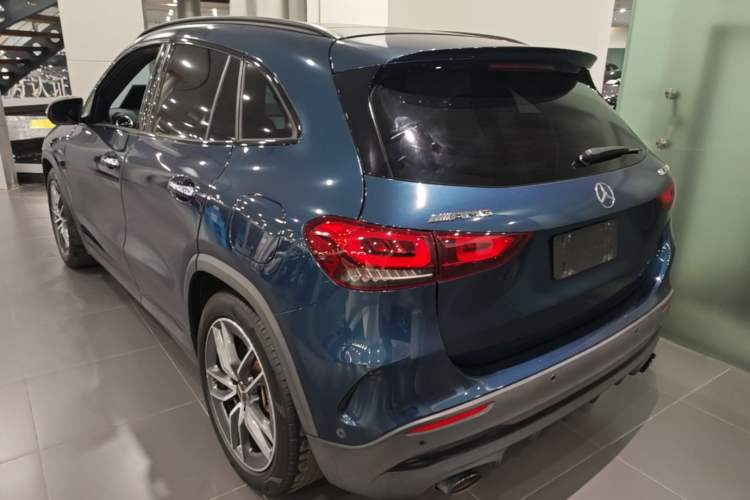 Used Mercedes-Benz GLA AMG 2021 AMG GLA 35 4MATIC Rear Left 45 Deg