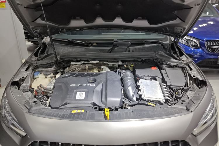 Used Mercedes-Benz GLA AMG 2021 AMG GLA 45 4MATIC+ Engine Bay