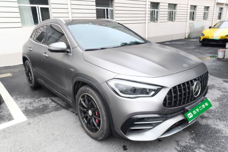 Used Mercedes-Benz GLA AMG 2021 AMG GLA 45 4MATIC+ Front Right 45 Deg
